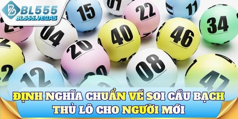 Định nghĩa chuẩn về soi cầu bạch thủ lô cho người mới